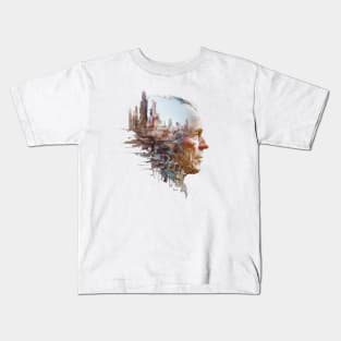 Reflections (Best On a White Tee) Kids T-Shirt